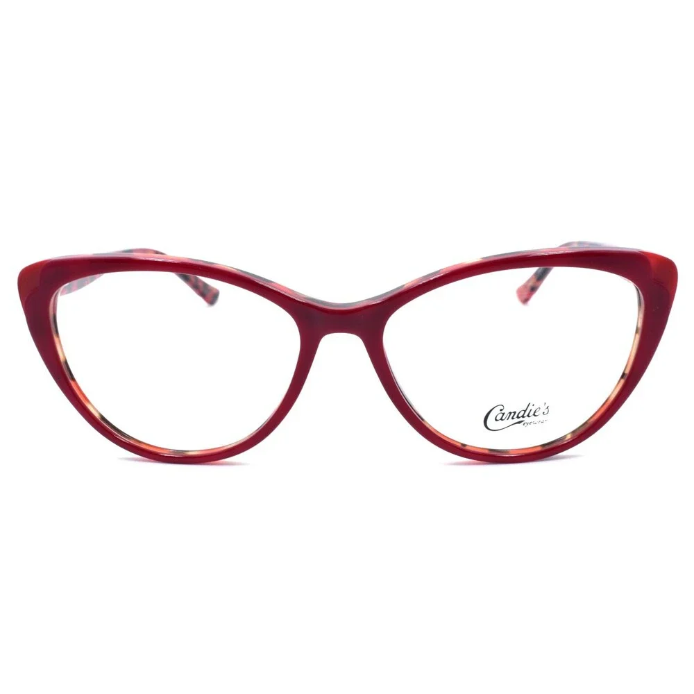 Candie's CA0189 066 Women's Eyeglasses Frames 53-15-140 Shiny Red